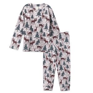 Christmas Pines Toddler- Family Matching Soft Bamboo Pajamas